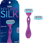 Schick Hydro Silk Moisture Women's Razor | 5-Blade Razor for Women, 1 Handle & 2 Refills