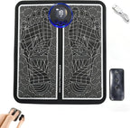 Foot Massager with Remote Control, Foot Stimulating Massage Mat Improves and Promotes Muscle Stimulator for Neuropathy & Recovery, 8 Modes 19 Levels, Foot Mat System for Pain Relief