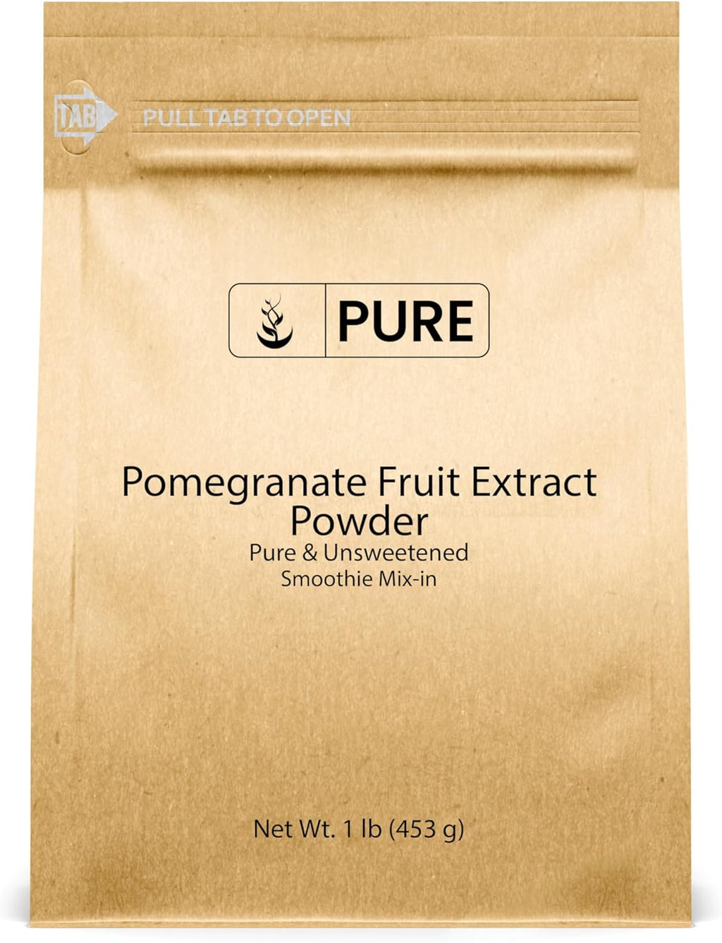 Pure Original Ingredients Pomegranate Fruit Extract Powder (1 lb) Always Pure, Unsweetened, Smoothie Mix-In
