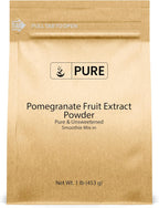 Pure Original Ingredients Pomegranate Fruit Extract Powder (1 lb) Always Pure, Unsweetened, Smoothie Mix-In