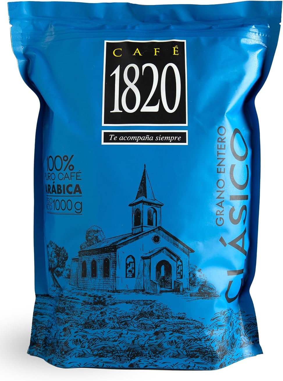 Café 1820 Whole Bean, Premium Costa Rican Whole Bean Coffee, 100% Arabica, Dark Roast Coffee Beans, High Altitude Blend With Aroma & Fruity Notes, 35 oz