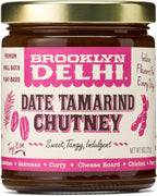 Brooklyn Delhi - Date Tamarind Chutney - Made with Sweet Dates and Tamarind - Vegan, Nothing Artificial - 9oz