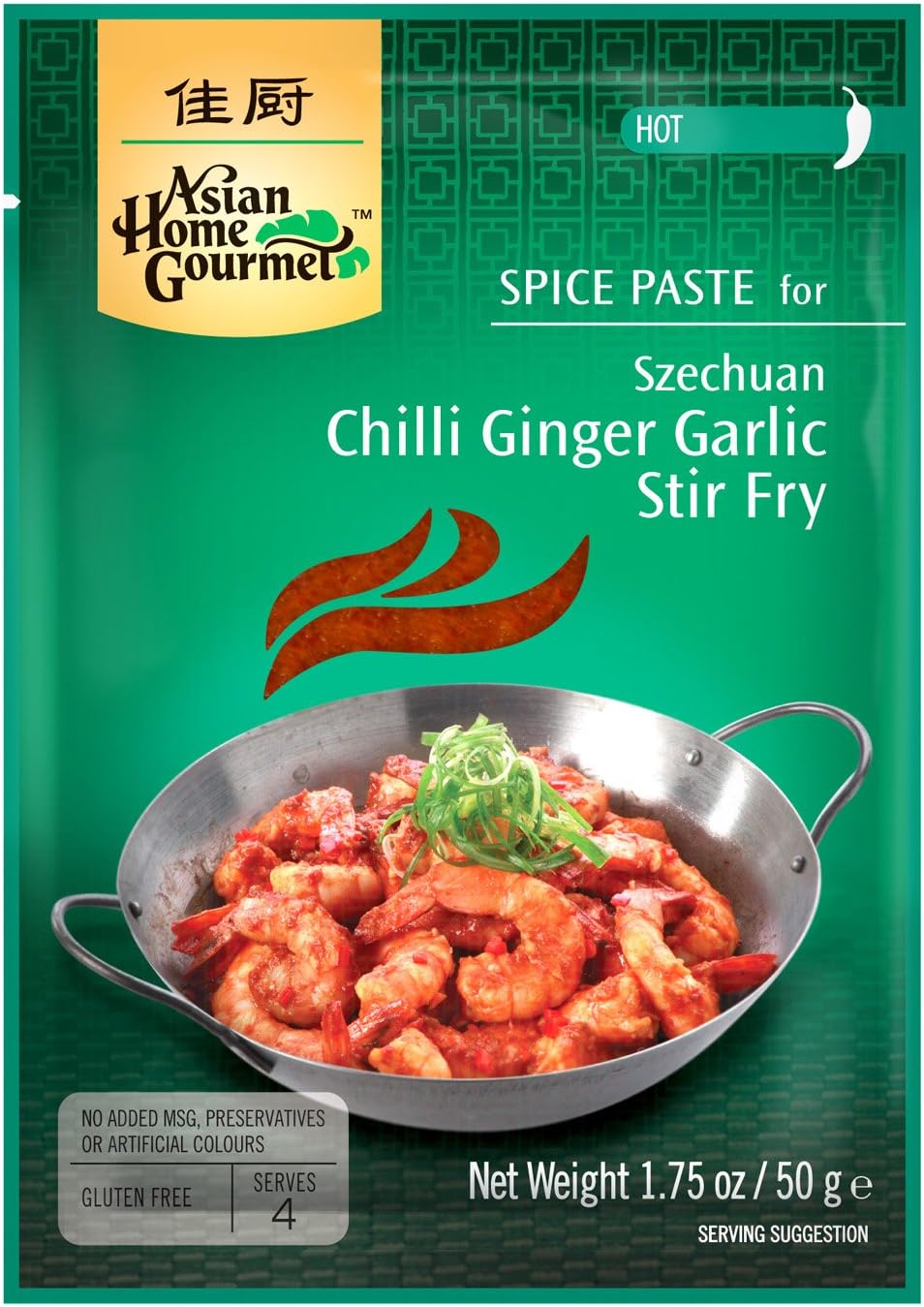 Szechuan Chilli Ginger Garlic Stir Fry - 1.75oz (Pack of 12)