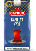 ÇAYKUR Kamelya Black Tea, Smooth & Light Flavor, Loose Leaf, Soft & Balanced Taste, Ideal for Daily Tea Drinking 500gr / 17.6 Oz