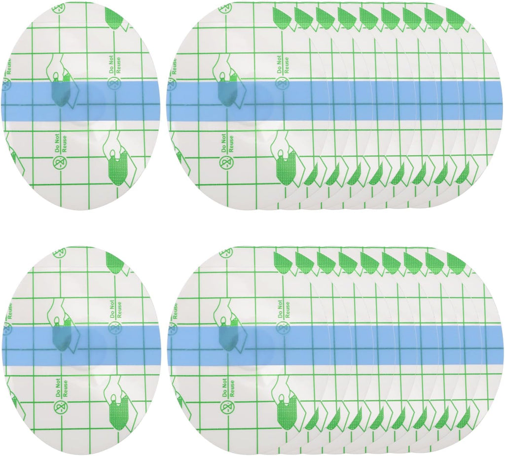 Waterproof Ear Stickers Penta Angel 40Pcs Disposable Breathable Swimming Ear Patches Cover Protector with Cotton Plug for Women Men Shower Surfing Snorkeling Other Water Sports (40, Large)