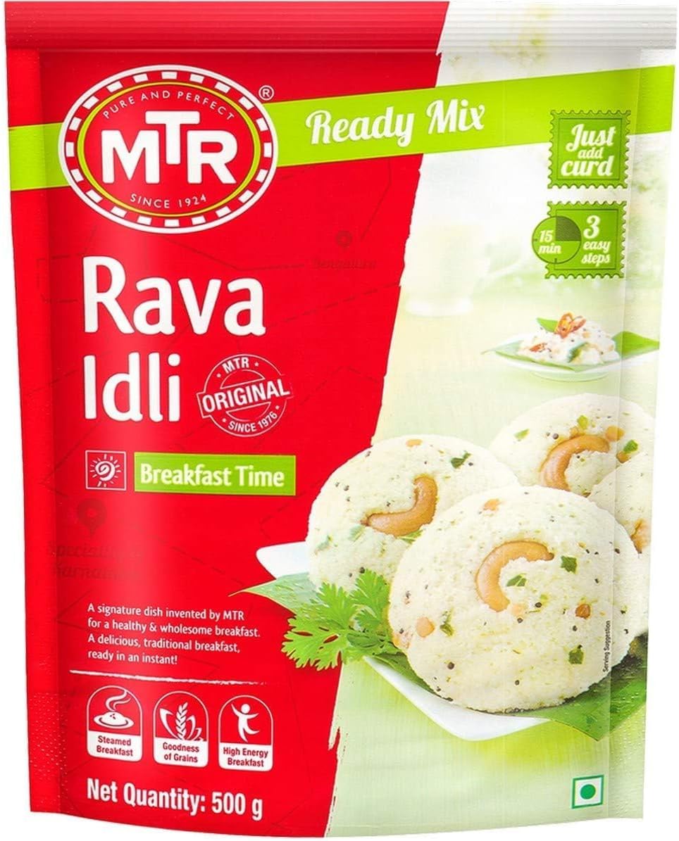 MTR Rava Idli - 500g (Pack of 2)