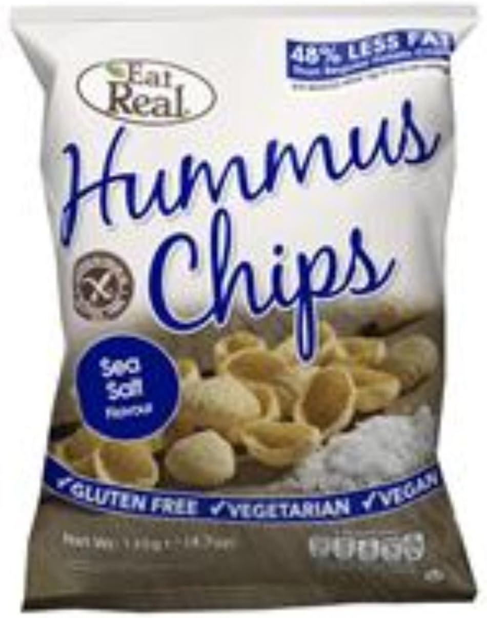 Eat Real Hummus Chips Sea Salt, 45 g