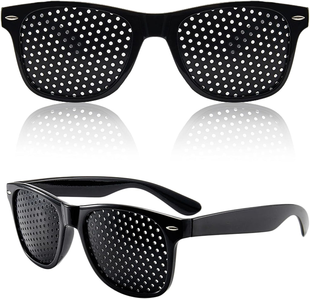 2 Pcs Adjustment Glasses, Help Eye Training And Concentration, Light and Comfortable Frame, Lightweight Frame for Eye Training Focus for Daily Use and Relaxation