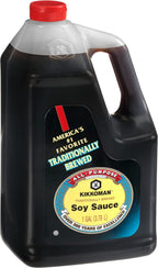 Kikkoman - Traditionally Brewed Soy Sauce, All Purpose Seasoning - 1 Gallon (Pack of 1)