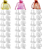 Heel Protectors for Grass, 21 Pairs, 4 Sizes, Clear