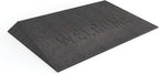 EZ-ACCESS - Transition Strip for Doorways, Rubber Threshold Ramp with Non-Slip Surface, Doorway Threshold Strip, Angled Welcome Entry Mat for Indoor & Outdoor Use - 2.5 Inch Low Pile Transition, Black