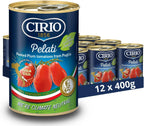 Cirio Peeled Plum Tomatoes 400 g (Pack of 12)
