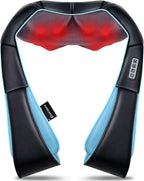 Mo Cuishle Fathers Day Dad Gifts, Shiatsu Back Shoulder and Neck Massager with Heat, Electric Deep Tissue 4D Kneading Massage, Best Gifts for Women Men Mom Wife Husband her him, Mothers Day, Christmas