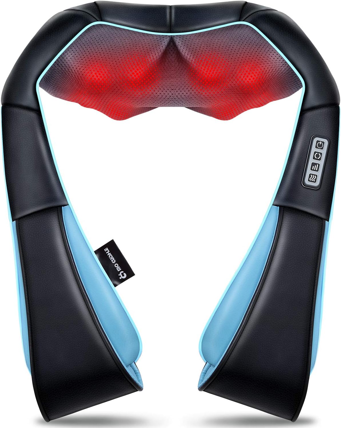 Mo Cuishle Fathers Day Dad Gifts, Shiatsu Back Shoulder and Neck Massager with Heat, Electric Deep Tissue 4D Kneading Massage, Best Gifts for Women Men Mom Wife Husband her him, Mothers Day, Christmas