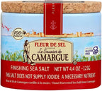 French Sea Salt Fleur de sel de Camargue by Le Saunier 4.4 oz