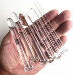 8PCS Male Urethra Stimulation Smooth Glass Urethra Plug Kit Transparent Urethra Sound Massage Stick Female G Spot Glass Stick