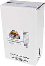 Jack Rabbit Dried Black Eye Beans, 20 lbs Box