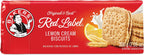 Bakers Red Label Lemon Creams Biscuits (200g) - Pack of 4