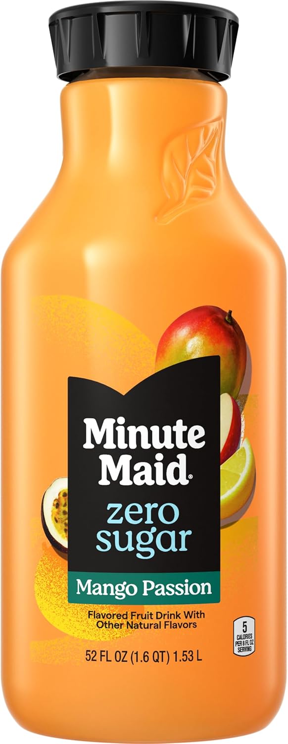 52oz Minute Maid Zero Sugar Mango Passion
