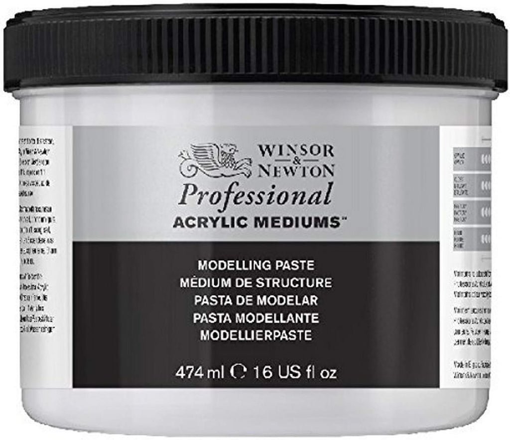 Winsor & Newton Professional Acrylic Medium, Modelling Paste, 474ml (16-oz)