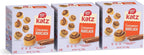 Katz Gluten Free Cinnamon Rugelach Mini Glazed Cinnamon Buns | Gluten Free, Dairy Free, Soy Free, Nut Free | Kosher (3 Pack of 8 Rugelach, 7 Ounce)