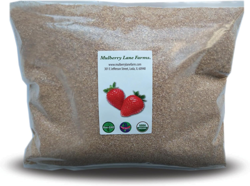 Wheat Bran, 32 Ounces (2 Pounds), USDA Certified Organic, Non-GMO, Bulk, Product of USA, Mulberry Lane Farms