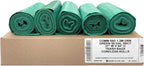 Ultrasac Heavy Duty 55 Gallon Green Trash Bags - (Value 50 Pack) - 1.5 MIL equivalent Industrial Strength Plastic 37" x 54" for 50-55 Gal Cans -Fits Toter, Rubbermaid Brute, Carlislie Bronco etc.