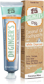 Dr. Ginger's Coconut Oil Charcoal Toothpaste