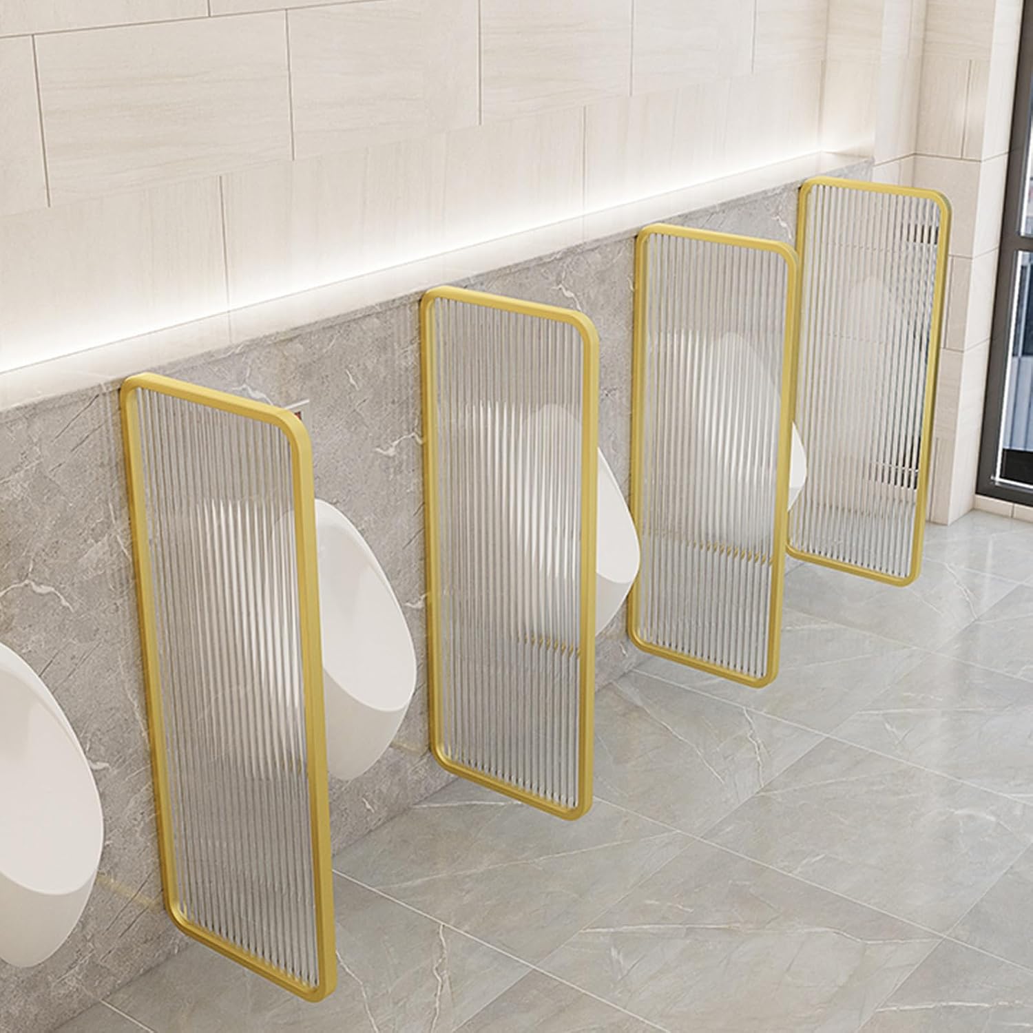 Urinal Screen Wall Toilet Partition,urinals Privacy Screen For Men Toilet,Room Divider Partitions Separator,urinals Partition For Men Toilet Accessories,glass Partition Wall,home Improvement Screen (