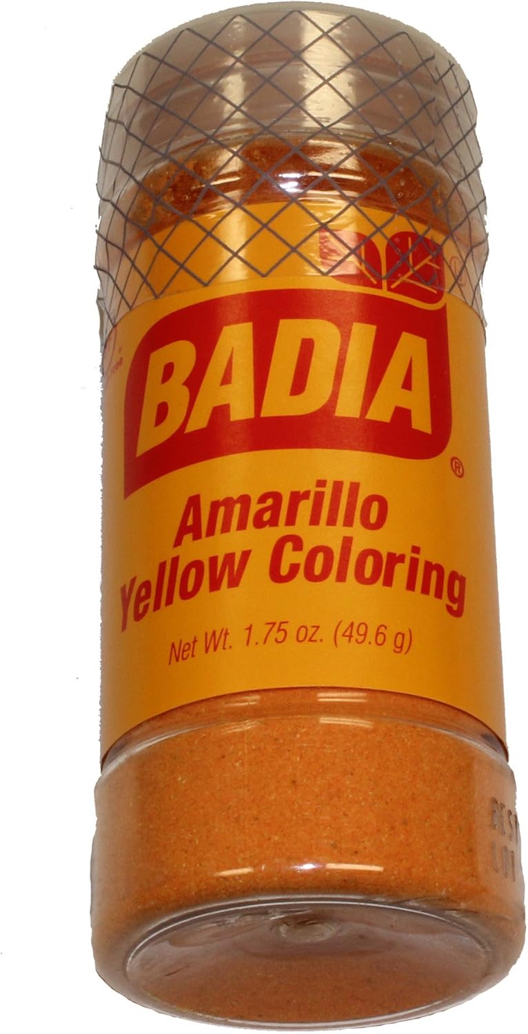 Badia Yellow Coloring Bottle, 1.75oz ( 3 Packs)