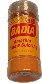 Badia Yellow Coloring Bottle, 1.75oz ( 3 Packs)