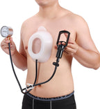 Pectus Excavatum Orthosis Brace, Pectus Excavatum Vacuum Bell， Sunken Sternum Brace for Adults and Child Physical Correction of Sunken Chest (Medium)