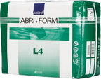 Abena Abri-Form Comfort Plastic-Backed Briefs, Level 4, (Medium To Large Sizes) Large, 12 Count