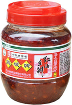 Sichuan Pixian Broad Bean Paste with Red Chili Oil - 17.6 oz (500g) | Hong You Dou Ban