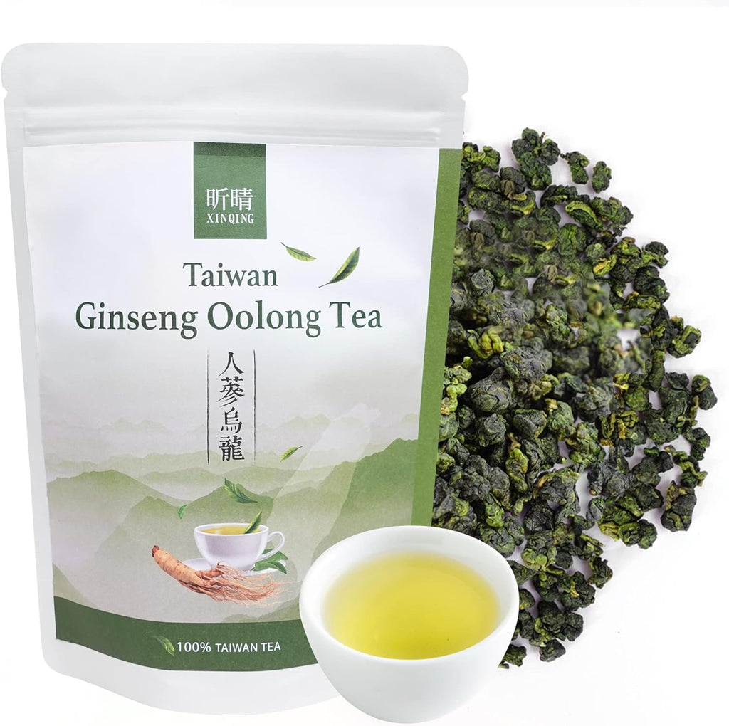 Xin Qing Ginseng Oolong Tea Ren Shen Oolong Tea Ginseng Ulong Tea Lan Gui Ren Taiwan High Mountain Tea 200g/7.05oz