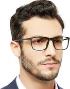 OCCI CHIARI Men’s Blue Light Blocking Reading Glasses Computer Readers (1.0 1.5 2.0 2.5 3.0 3.5 4.0 5.0 6.0)