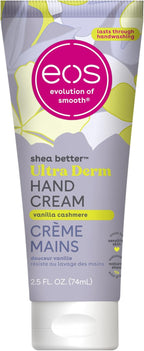 eos Shea Better Hand Cream - Vanilla Cashmere Hand Lotion | Instant Hydration + Lasting Protection | 2.5 oz