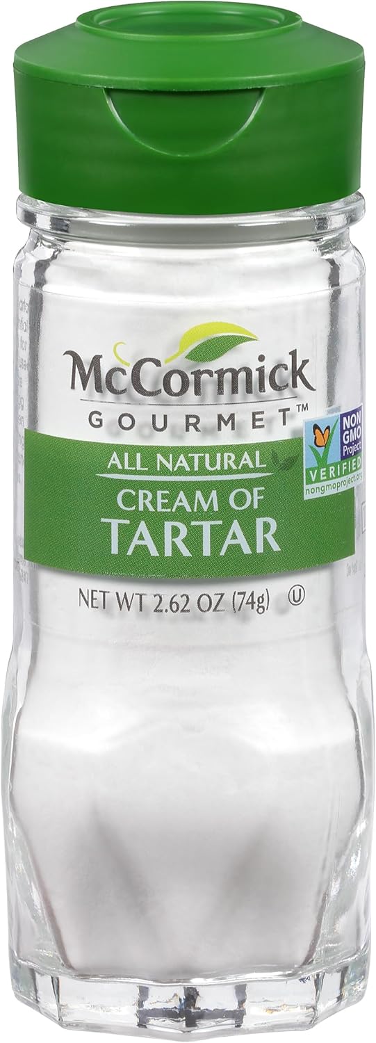 McCormick Gourmet All Natural Cream Of Tartar, 2.62 oz