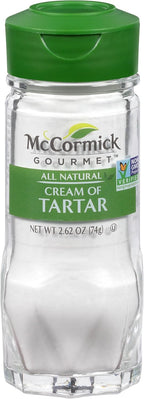McCormick Gourmet All Natural Cream Of Tartar, 2.62 oz