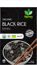 Big Green Organic Food- Organic Black Rice Ramen, Gluten-Free, Non-GMO, Vegan, Kosher (1)