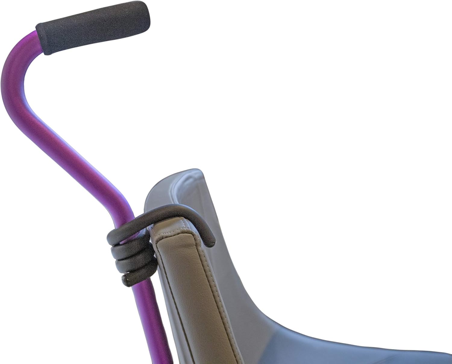 Crutcheze Cane Holder 3 Pack – Flexible Wrap Clip for Walking Sticks – for Walkers, Rollators, Scooters – Keeps Canes Within Reach – Lightweight Cane Accessory