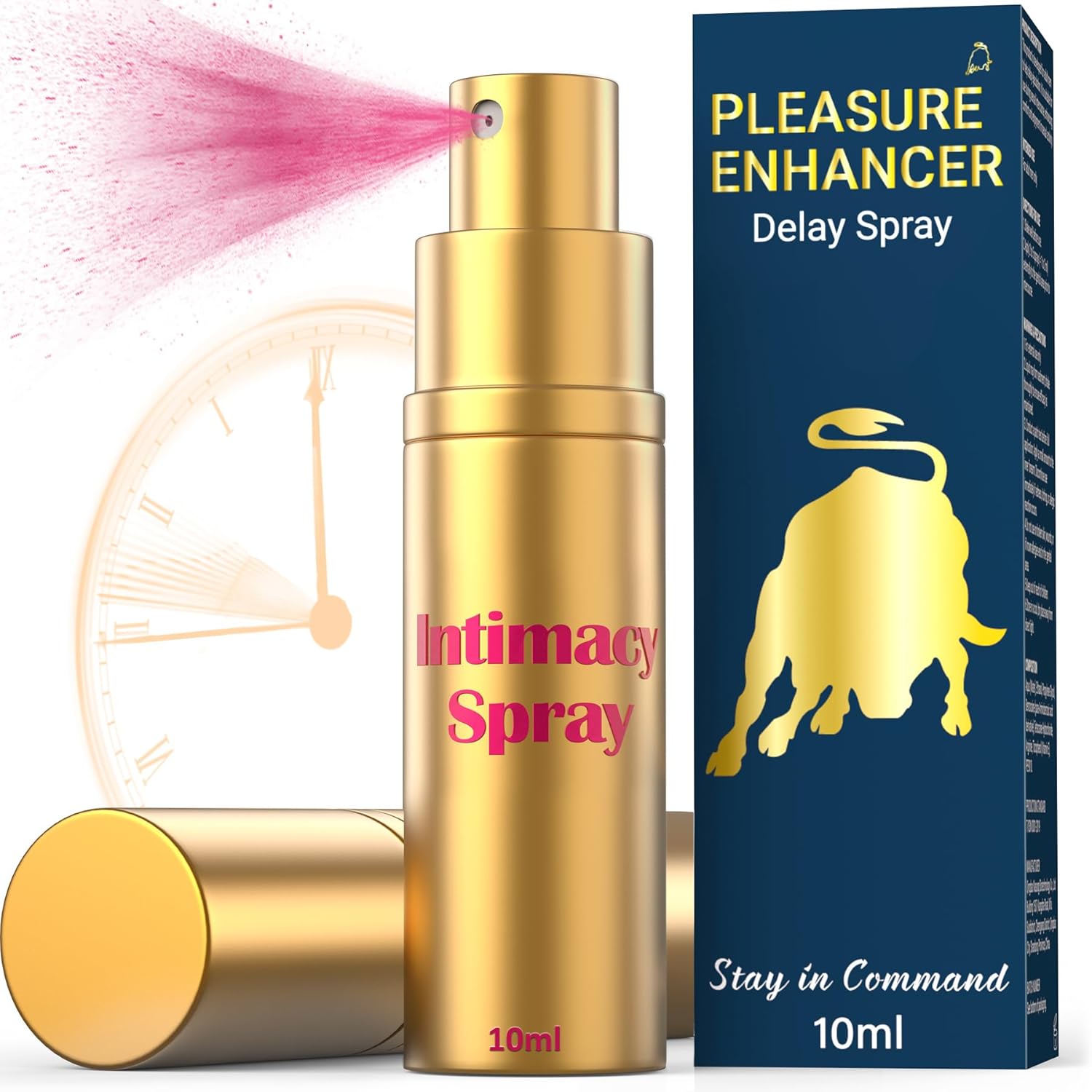 Desensitizing Delay Sprayer for Long Last Men, Fast-Acting Formula, Enhancing Intimacy Experience for Couples, Discreet Travel-Size Personal Care Mist, Retardante para Caballeros, 10ml (0.34 FL oz)