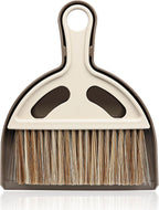 Small Mini Hand Broom Dustpan : Small Broom and Dustpan Set, Mini Broom and Dustpan Set, Hand Broom and Dustpan Set,Mini Dustpan and Brush Set for Cat Litter, Kitchen, Tables, Countertops, Cars, etc.