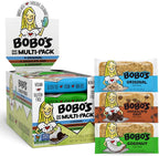 Bobo's Oat Bars Variety - Chocolate Chip, Coconut, and Lemon Poppyseed Variety Pack, Simple Ingredients, Whole Grain Oats, Plant Based, Non-GMO, Gluten Free Breakfast Bars, Healthy Snacks for Adults & Kids (12 Bars)