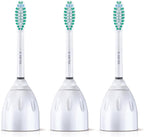 Philips Sonicare Genuine E-Series Replacement Toothbrush Heads, 3 Brush Heads, White, HX7023/64