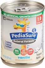 PediaSure Vanilla Standard Tube Feeding Formula, 8 oz. Can, Abbott Nutrition 67401, 1 Count