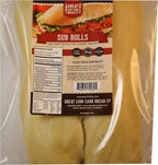 Great Low Carb Sub Rolls 12oz Bag of 2 (foot longs)| 1 bag | Keto friendly | Kosher |Non GMO |Low carb diet