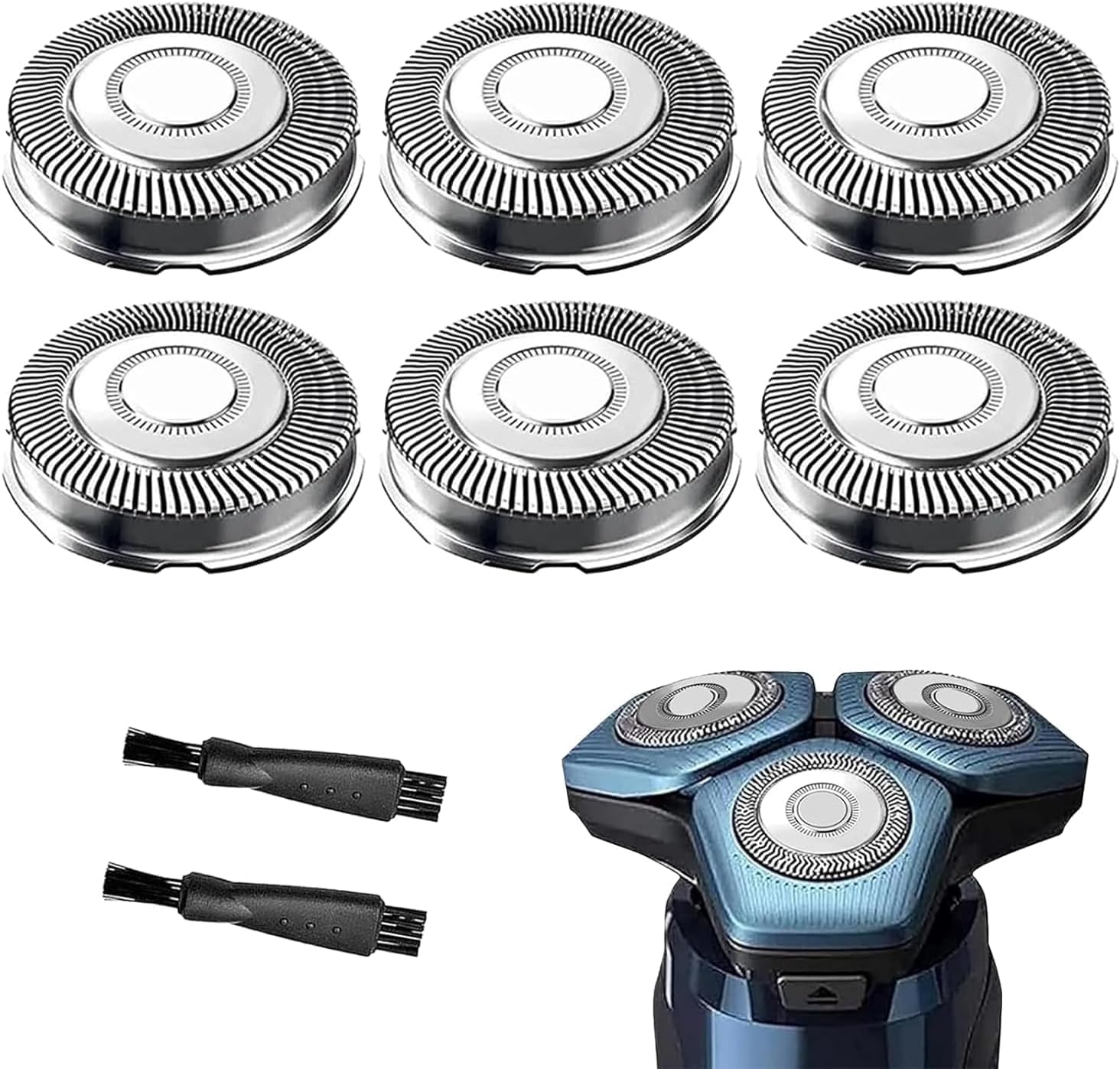 SH70/71 Replacement Head Blades Compatible with Phillips Norelco Series 7000 Electric Razor Blades,New Upgraded SH70 Blades for Philips Shaver 7000 Replacement Heads for Models S7000 SW7700 7500