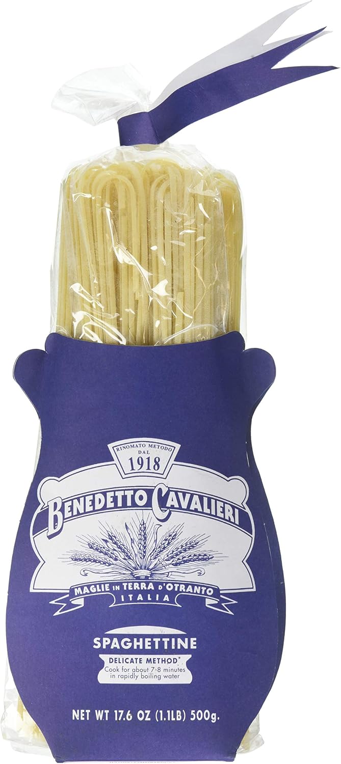 Benedetto Cavalieri Spaghettine Semolina Pasta - 17.6 oz