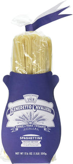 Benedetto Cavalieri Spaghettine Semolina Pasta - 17.6 oz